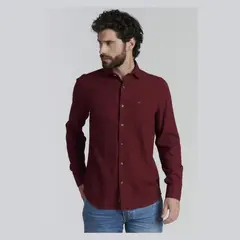 FEROUCH - Camisa Manga Larga Algodón Hombre