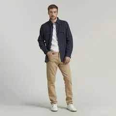 FEROUCH - Camisa Manga Larga Algodón Hombre