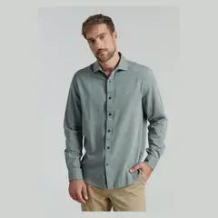 FEROUCH - Camisa Manga Larga Algodón Hombre