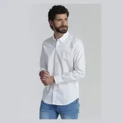 FEROUCH - Camisa Manga Larga Algodón Hombre
