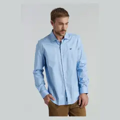 FEROUCH - Camisa Manga Larga Algodón Hombre