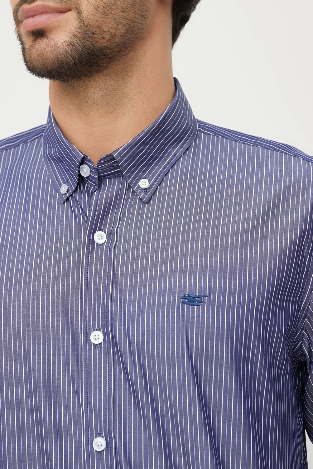 FEROUCH - Camisa Manga Larga Algodón Hombre Ferouch