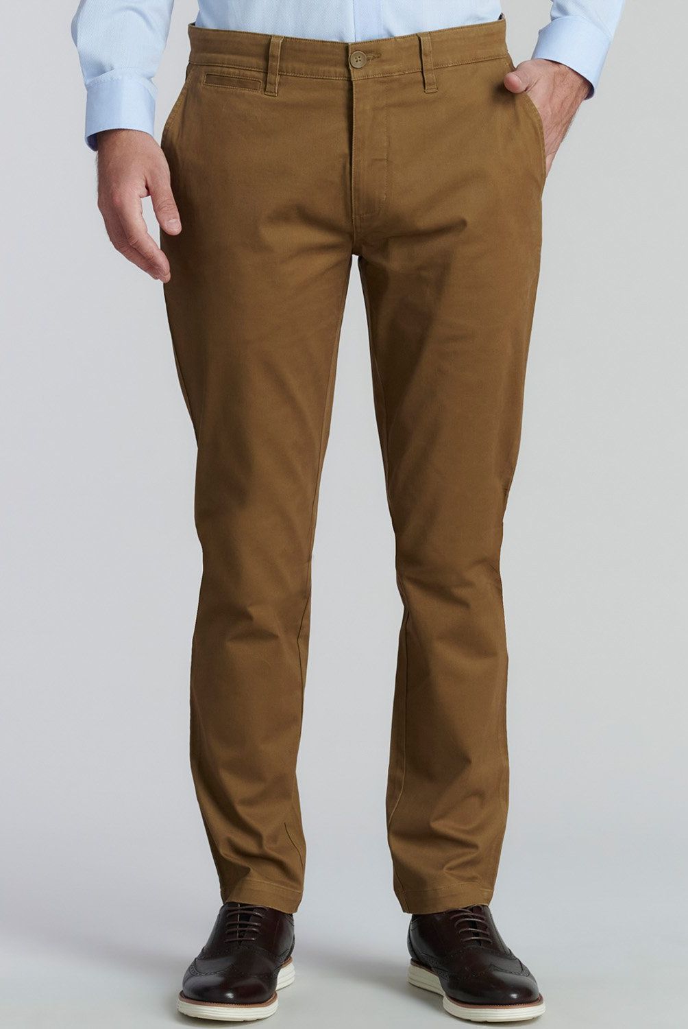 FEROUCH - Pantalón Chino Slim Fit Hombre Ferouch