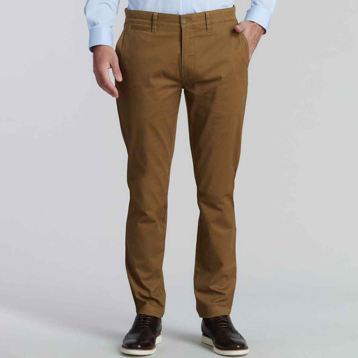 FEROUCH - Pantalón Chino Slim Fit Hombre Ferouch