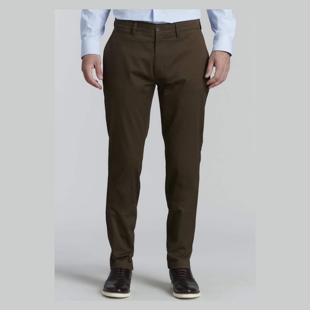 FEROUCH - Pantalón Chino Slim Fit Hombre Ferouch