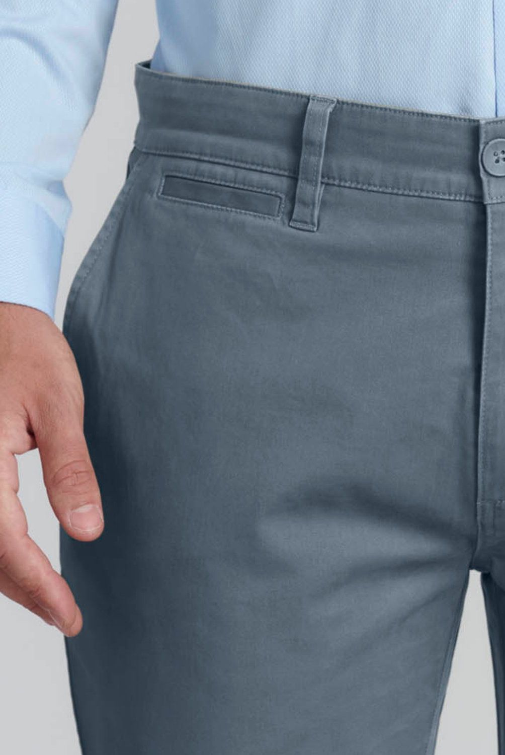 FEROUCH - Pantalón Chino Slim Fit Hombre Ferouch