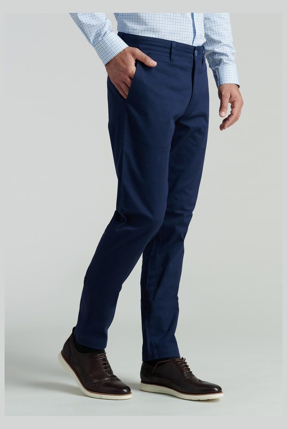 FEROUCH - Pantalón Chino Slim Fit Hombre Ferouch