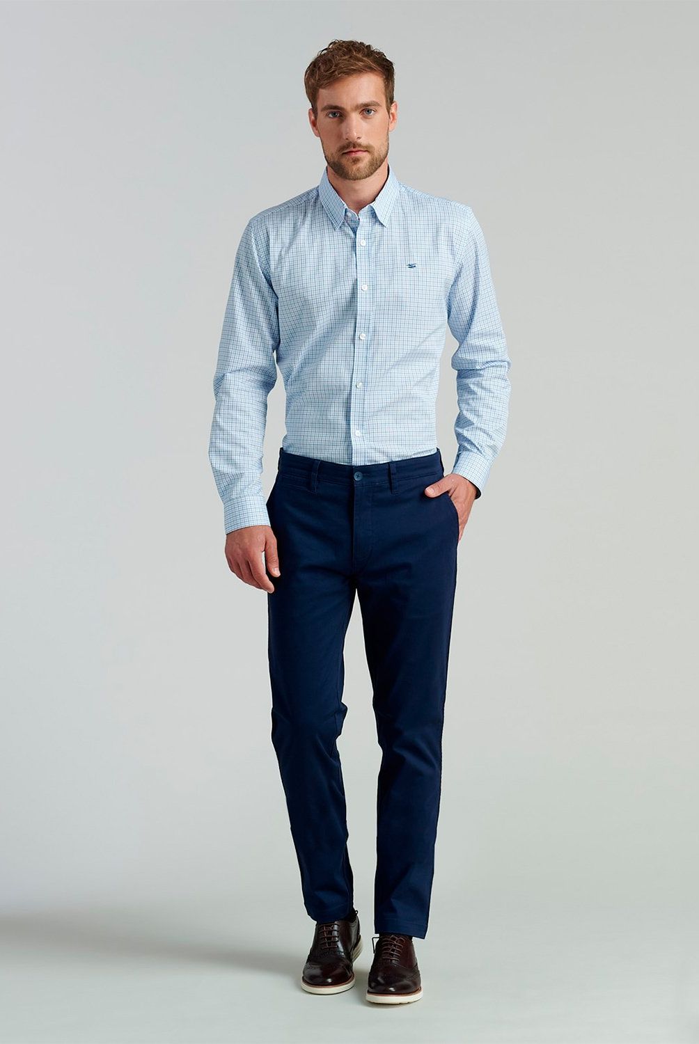 FEROUCH - Pantalón Chino Slim Fit Hombre Ferouch