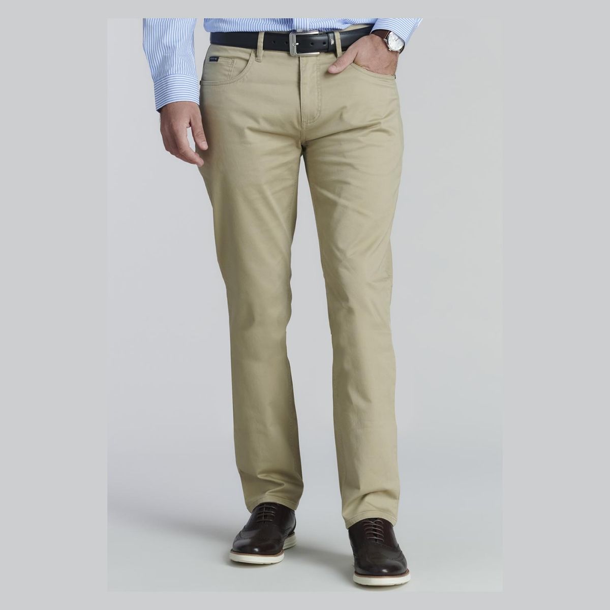 FEROUCH - Pantalón Chino Slim Fit Hombre Ferouch