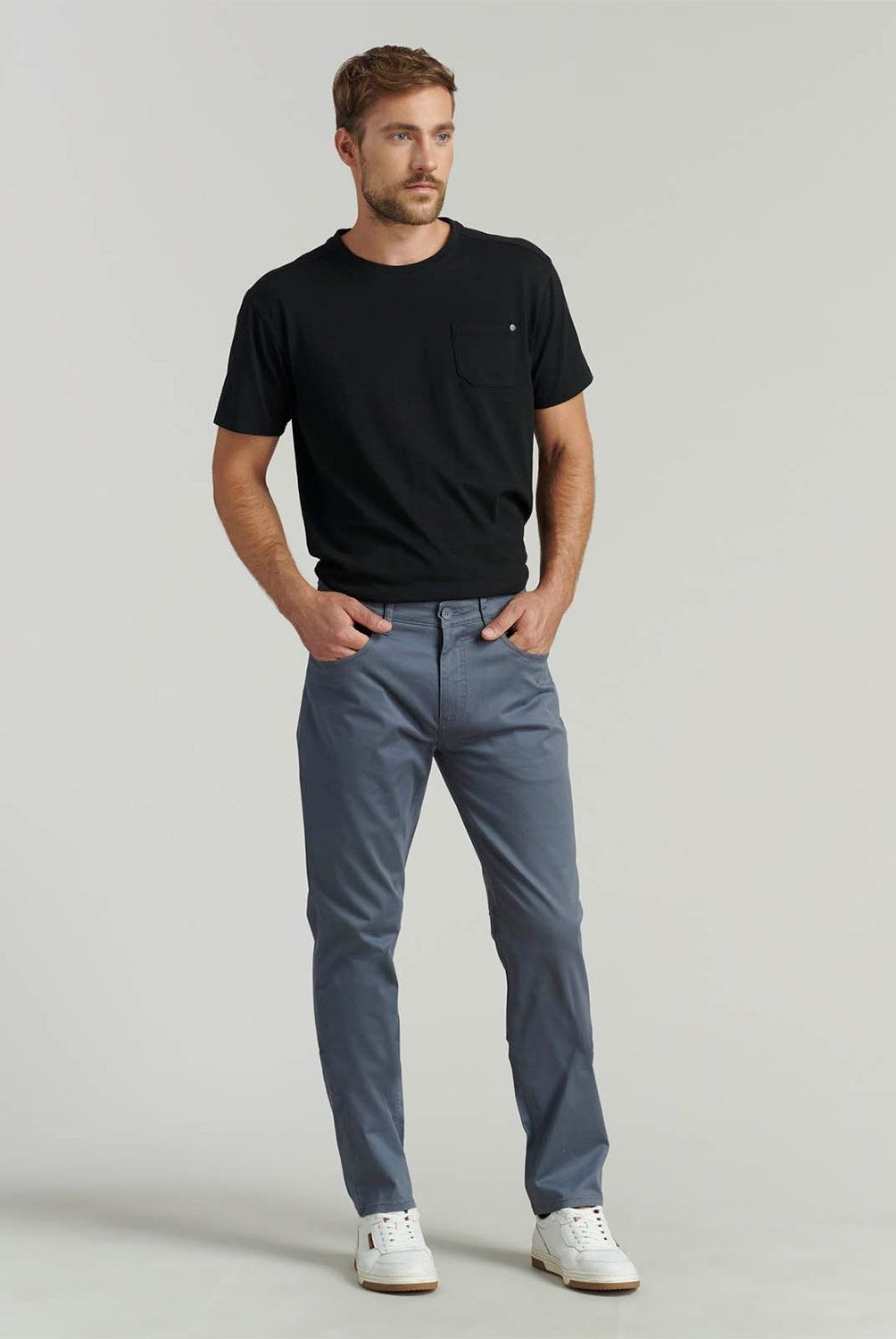 FEROUCH - Pantalón Chino Slim Fit Hombre Ferouch