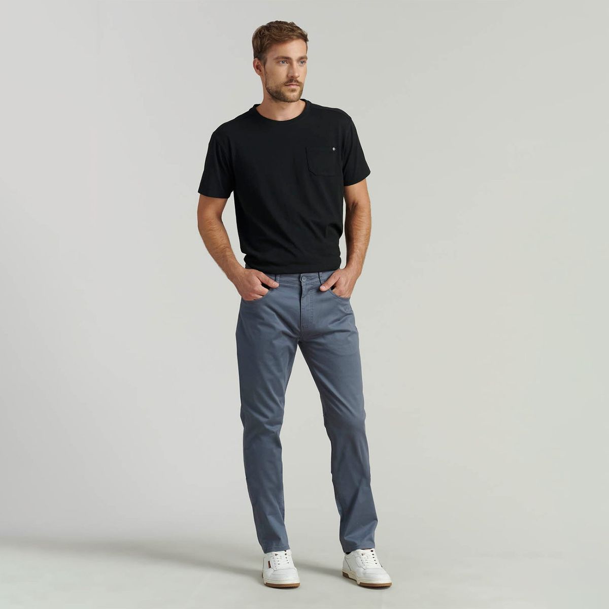 FEROUCH - Pantalón Chino Slim Fit Hombre Ferouch