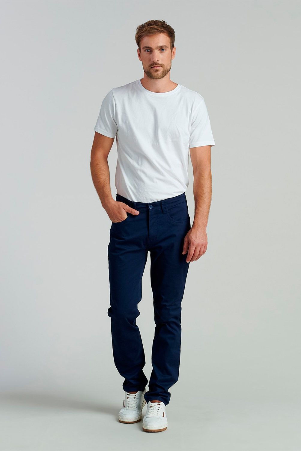 FEROUCH - Pantalón Chino Slim Fit Hombre Ferouch