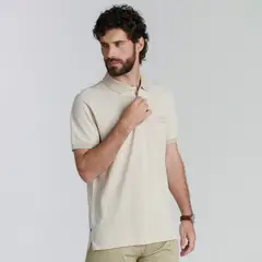 FEROUCH - Polera Piqué Manga Corta Algodón Hombre