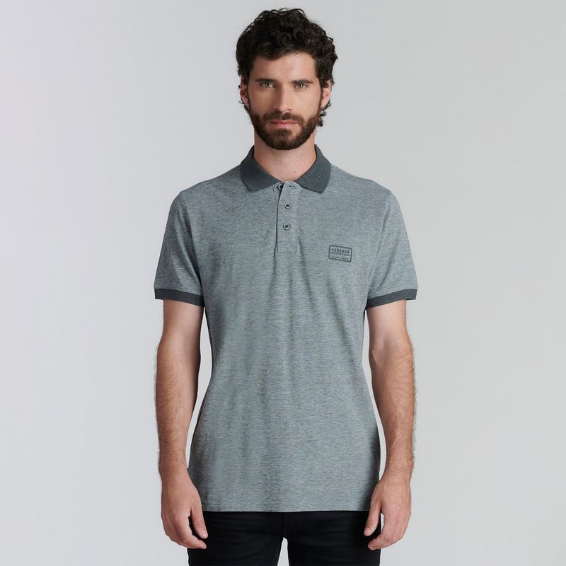 FEROUCH - Polera Piqué Manga Corta Algodón Hombre Ferouch