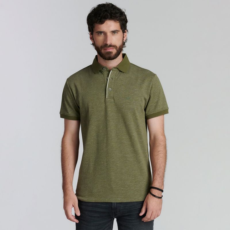FEROUCH - Polera Piqué Manga Corta Algodón Slim Fit Hombre Ferouch