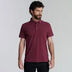 FEROUCH - Polera Piqué Manga Corta Algodón Hombre