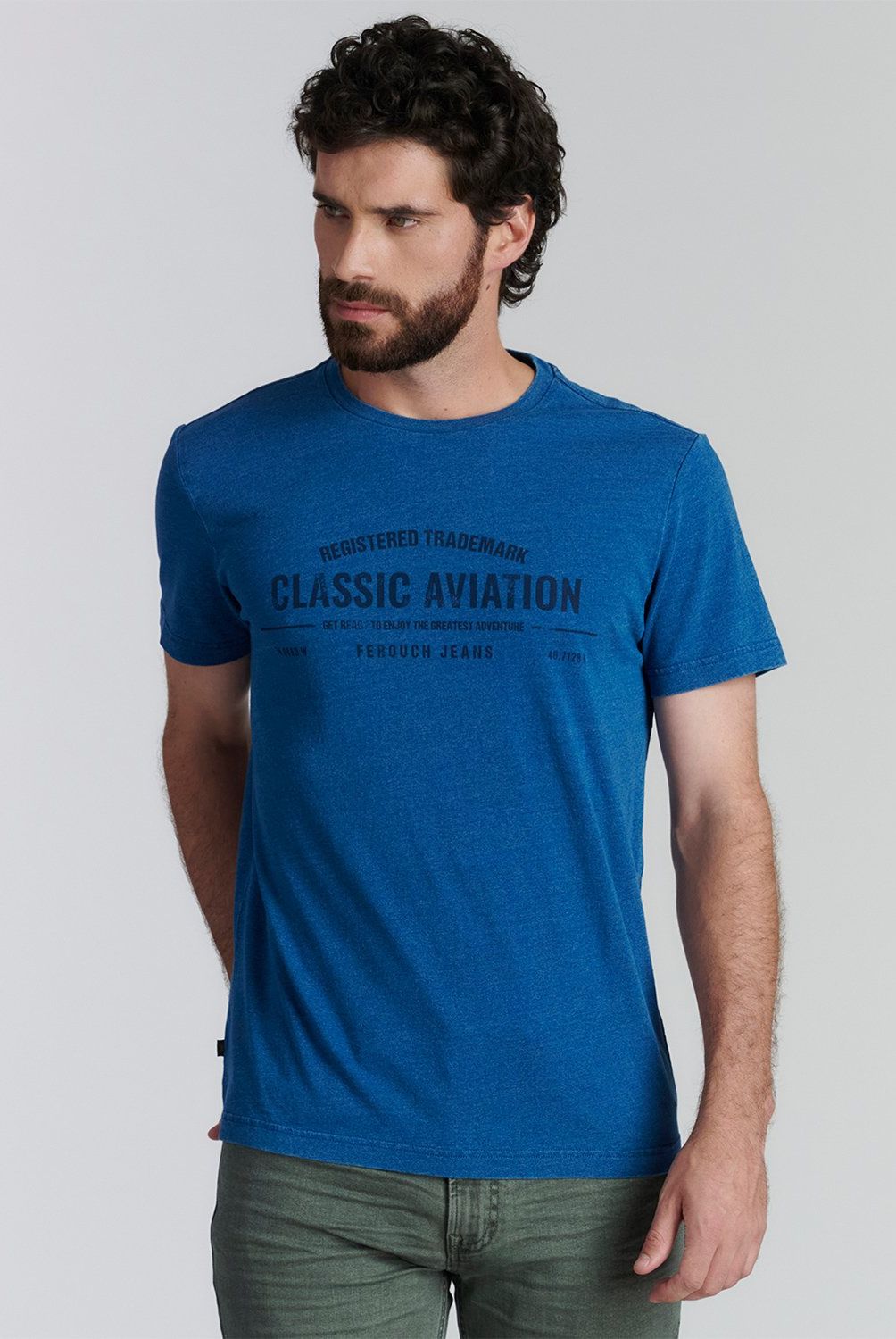 FEROUCH - Polera Manga Corta Algodón Hombre Ferouch