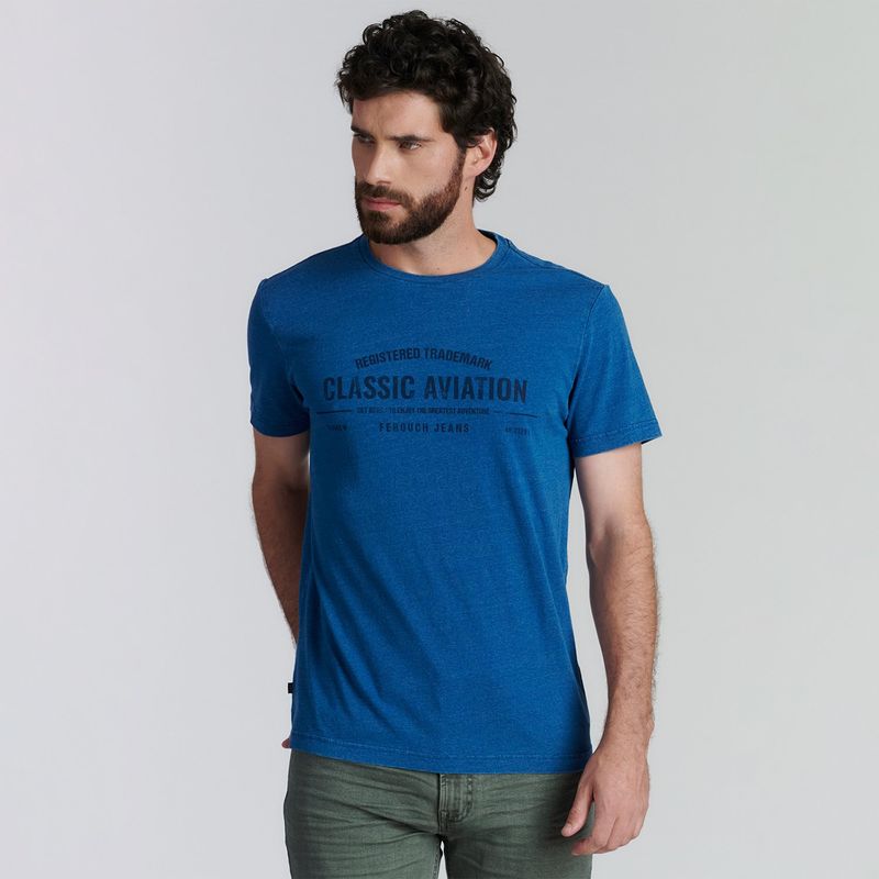 FEROUCH - Polera Manga Corta Algodón Hombre Ferouch