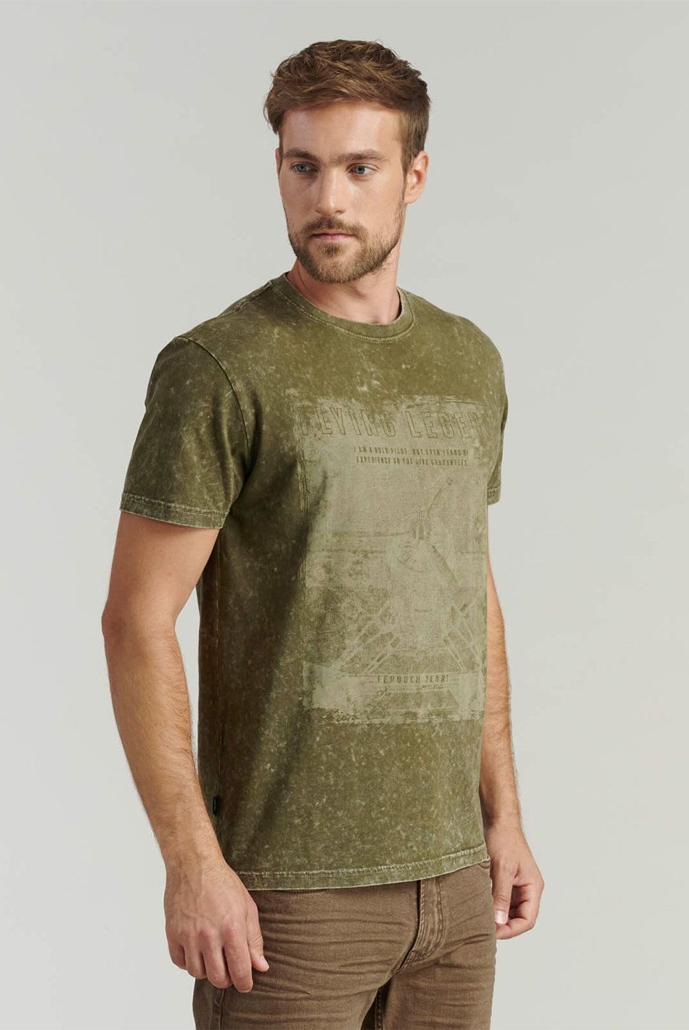 FEROUCH - Polera Manga Corta Algodón Hombre Ferouch