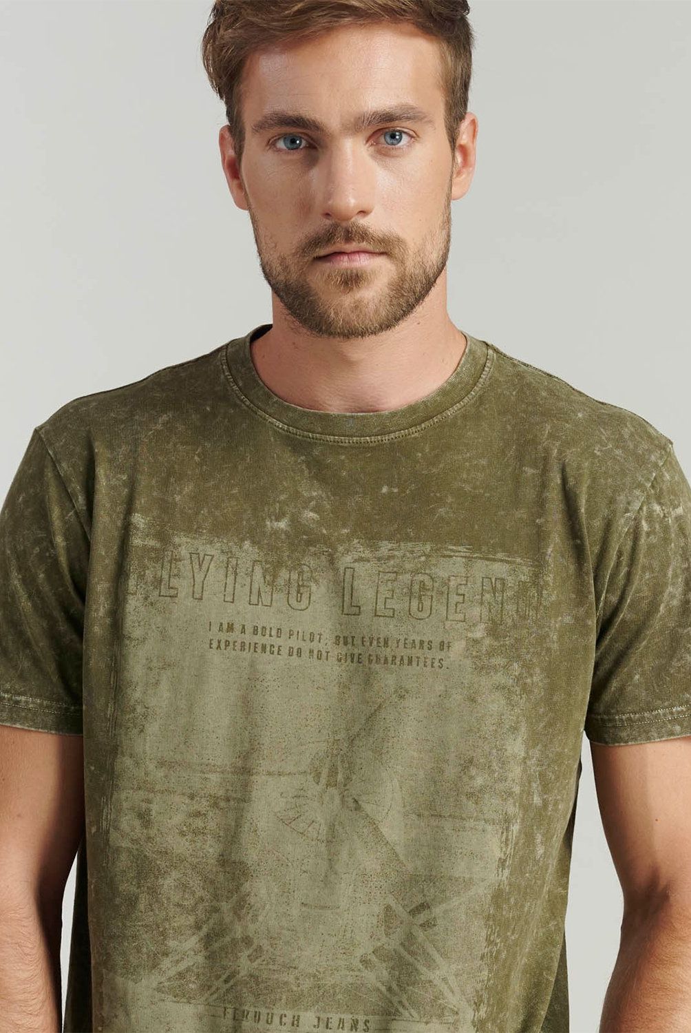 FEROUCH - Polera Manga Corta Algodón Hombre Ferouch