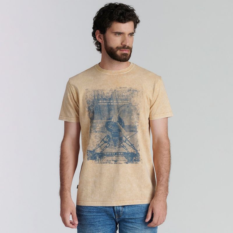 FEROUCH - Polera Manga Corta Algodón Hombre Ferouch