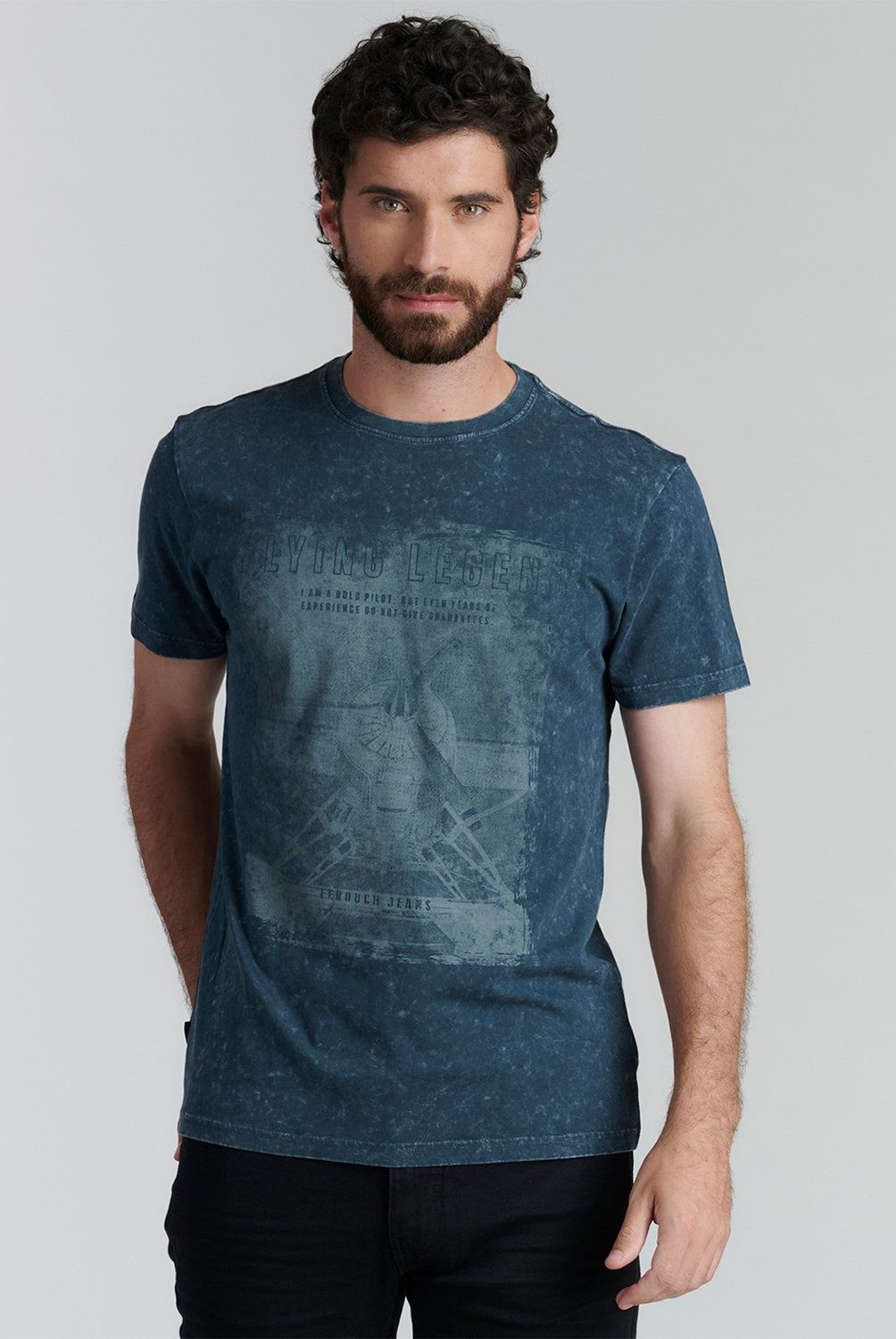 FEROUCH - Polera Manga Corta Algodón Hombre Ferouch