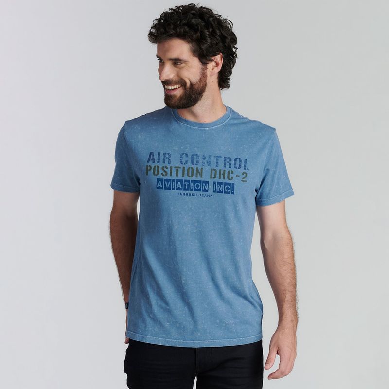 FEROUCH - Polera Manga Corta Algodón Hombre Ferouch