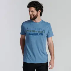 FEROUCH - Polera Manga Corta Algodón Hombre