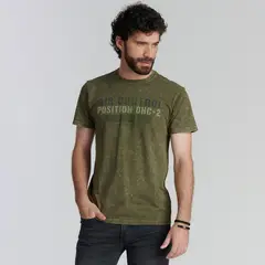 FEROUCH - Polera Manga Corta Algodón Hombre