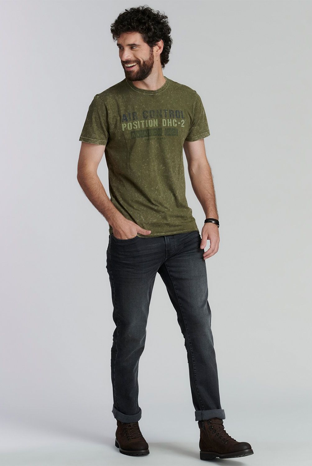 FEROUCH - Polera Manga Corta Algodón Hombre Ferouch