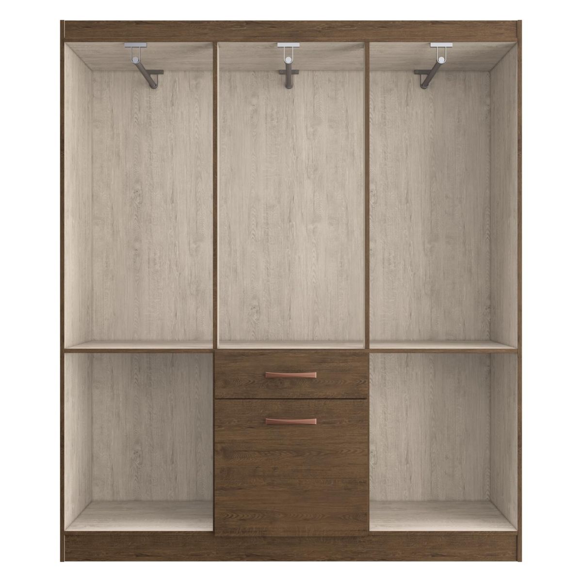 ALTAVISION - Clóset 5806 Amarula 6 Puertas 1 Cajón Altavisión