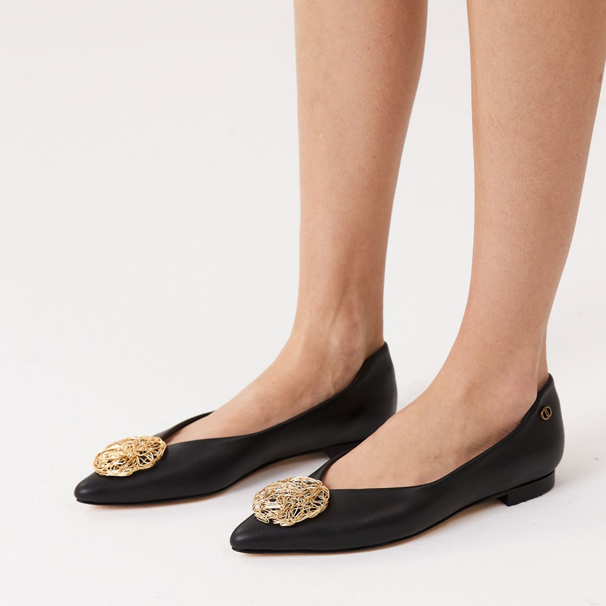 AURORA ALFONSO - Zapato Casual Mujer Cuero Negro Aurora Alfonso