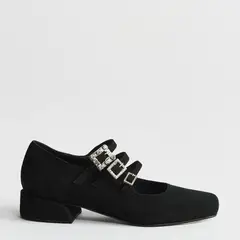 AURORA ALFONSO - Zapato Casual Mujer Cuero Negro