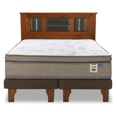 Imagen 2 del producto Cama Europea Terra Cobre King + Respaldo