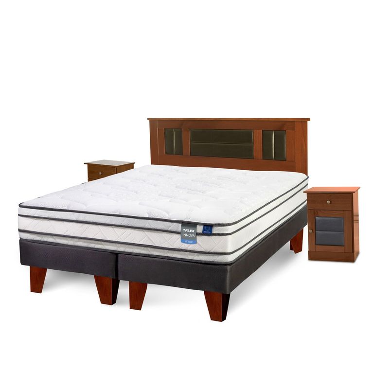 FLEX - Cama Europea Innova King + Set Lorraine Flex