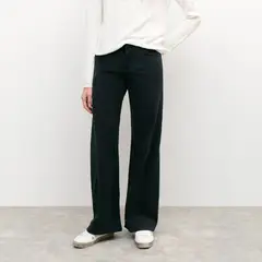 BROWNIE - Pantalón Acampanado Corte Lateral Mujer