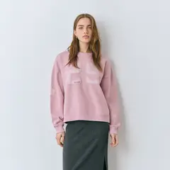 BROWNIE - Polerón Tinte en Prenda Parches Mujer