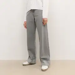BROWNIE - Jeans Bajo Vuelta Mujer