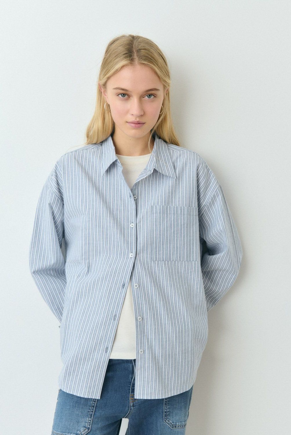 BROWNIE - Blusa Rayas Algodón Mujer Brownie