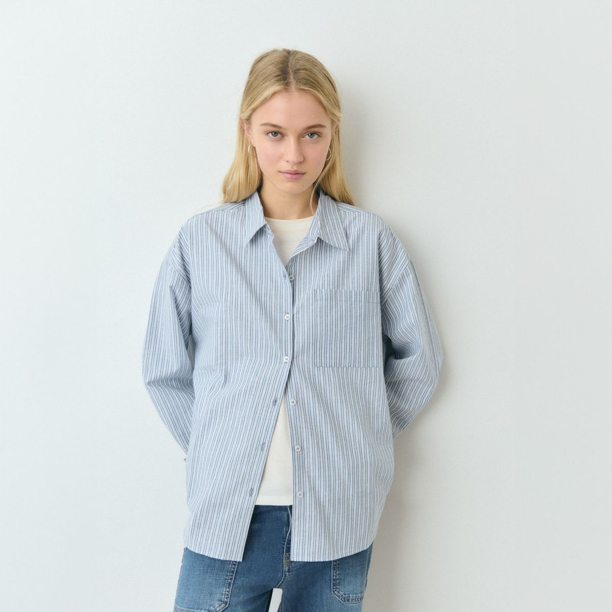 BROWNIE - Blusa Rayas Algodón Mujer Brownie