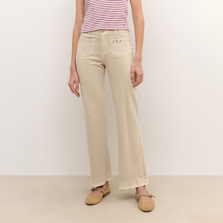 BROWNIE Pantalón Culotte Estrellas Frontales Mujer