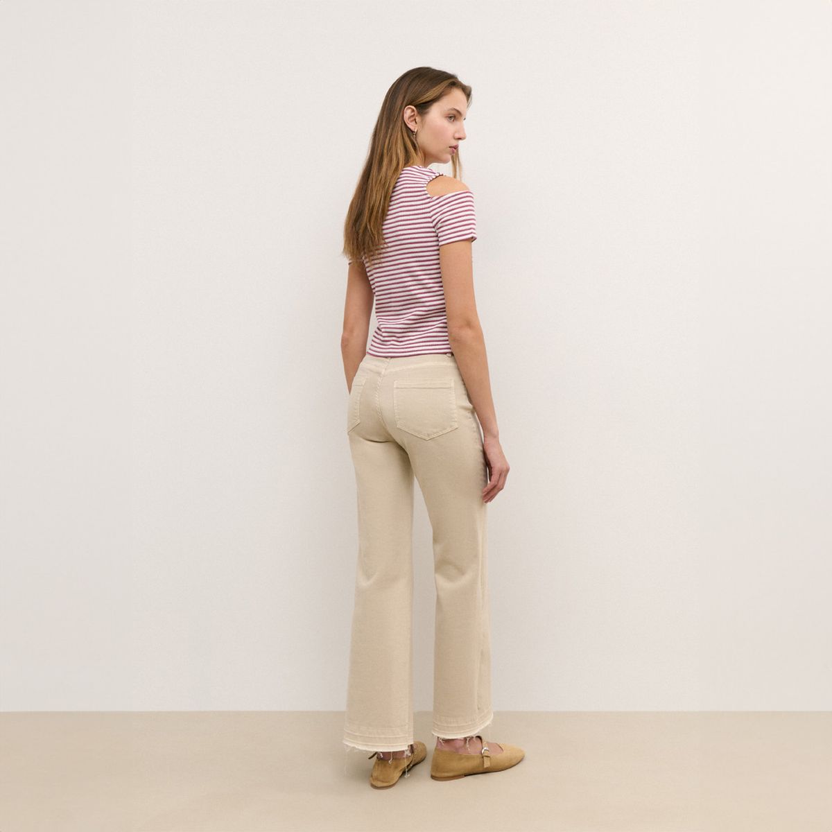 BROWNIE - Pantalón Culotte Estrellas Frontales Mujer Brownie