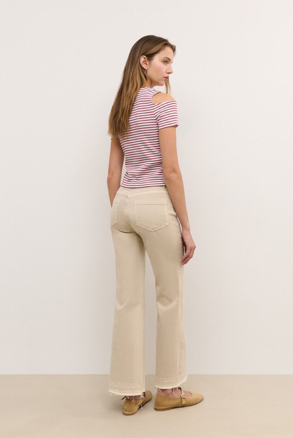 BROWNIE - Pantalón Culotte Estrellas Frontales Mujer Brownie