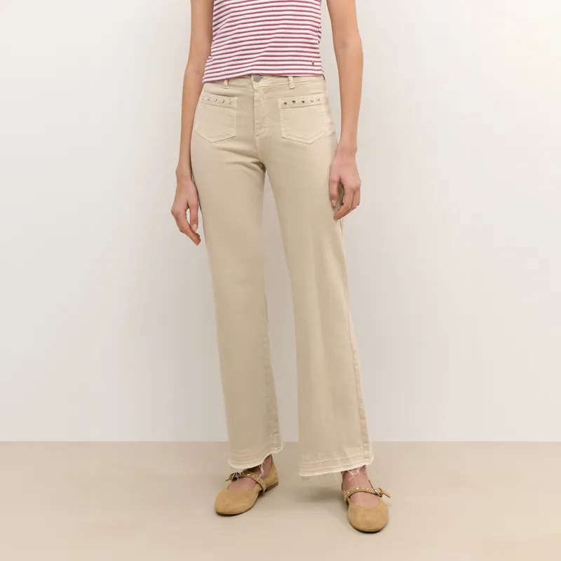 BROWNIE - Pantalón Culotte Estrellas Frontales Mujer Brownie