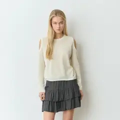 BROWNIE - Sweater Hombros Chenilla Mujer