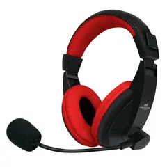 MONSTER GAMES - Audífono Loud Rojo