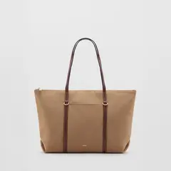 MANGO - Bolso Shopper Doble Asa Mujer