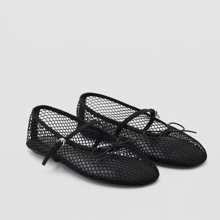 MANGO Zapato Casual Mujer Negro