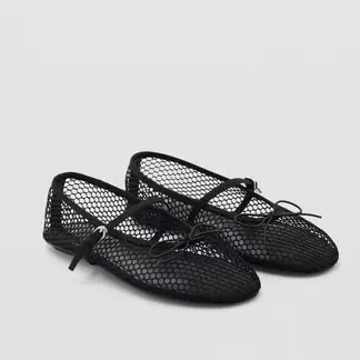 MANGO - Zapato Casual Mujer Negro