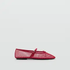 MANGO - Ballerina Mujer Rojo